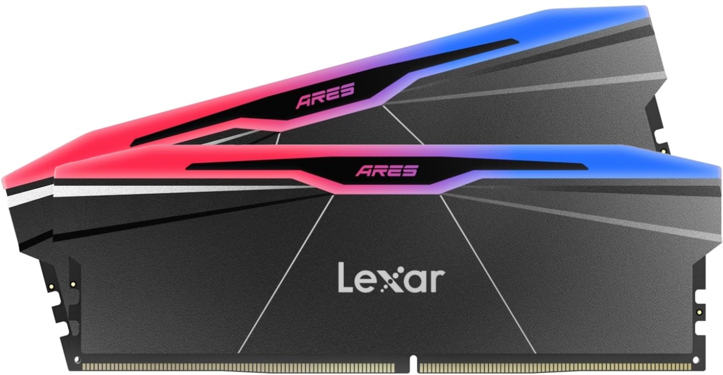 Пам'ять DDR5 RAM_64Gb (2x32Gb) 6400Mhz Lexar ARES RGB (LD5U32G64C32BR-RGD) - зображення 2