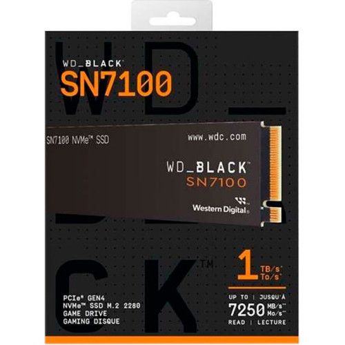 Накопичувач SSD NVMe M.2 1TB WD Black SN7100 (WDS100T4X0E) - зображення 2