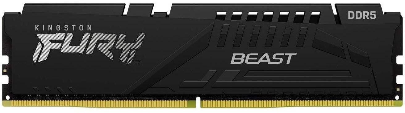 Пам'ять DDR5 RAM_32Gb (1x32Gb) 5600Mhz Kingston Fury Beast Black (KF556C40BB-32) - зображення 1