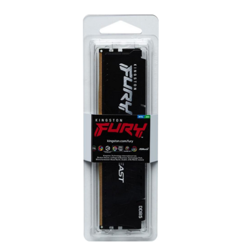 Пам'ять DDR5 RAM_32Gb (1x32Gb) 5600Mhz Kingston Fury Beast Black (KF556C40BB-32) - зображення 5