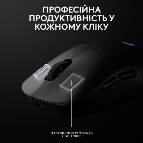 Мишка Logitech G Pro 2 Lightspeed Wireless Black (910-007295) - зображення 5
