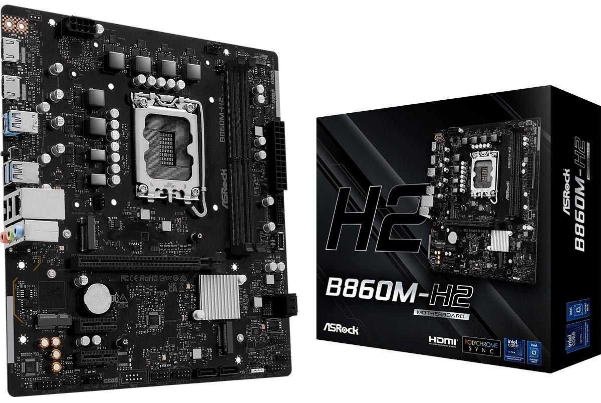 Мат. плата 1851 ASRock B860M-H2 - зображення 1