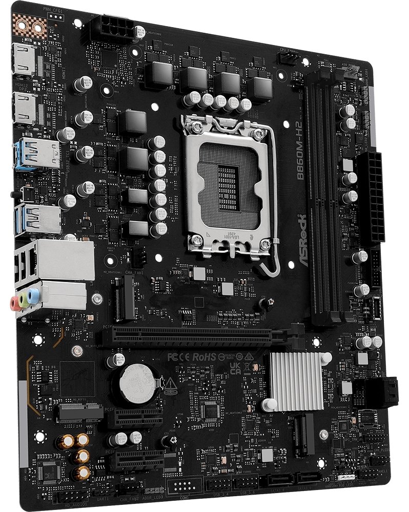 Мат. плата 1851 ASRock B860M-H2 - зображення 4