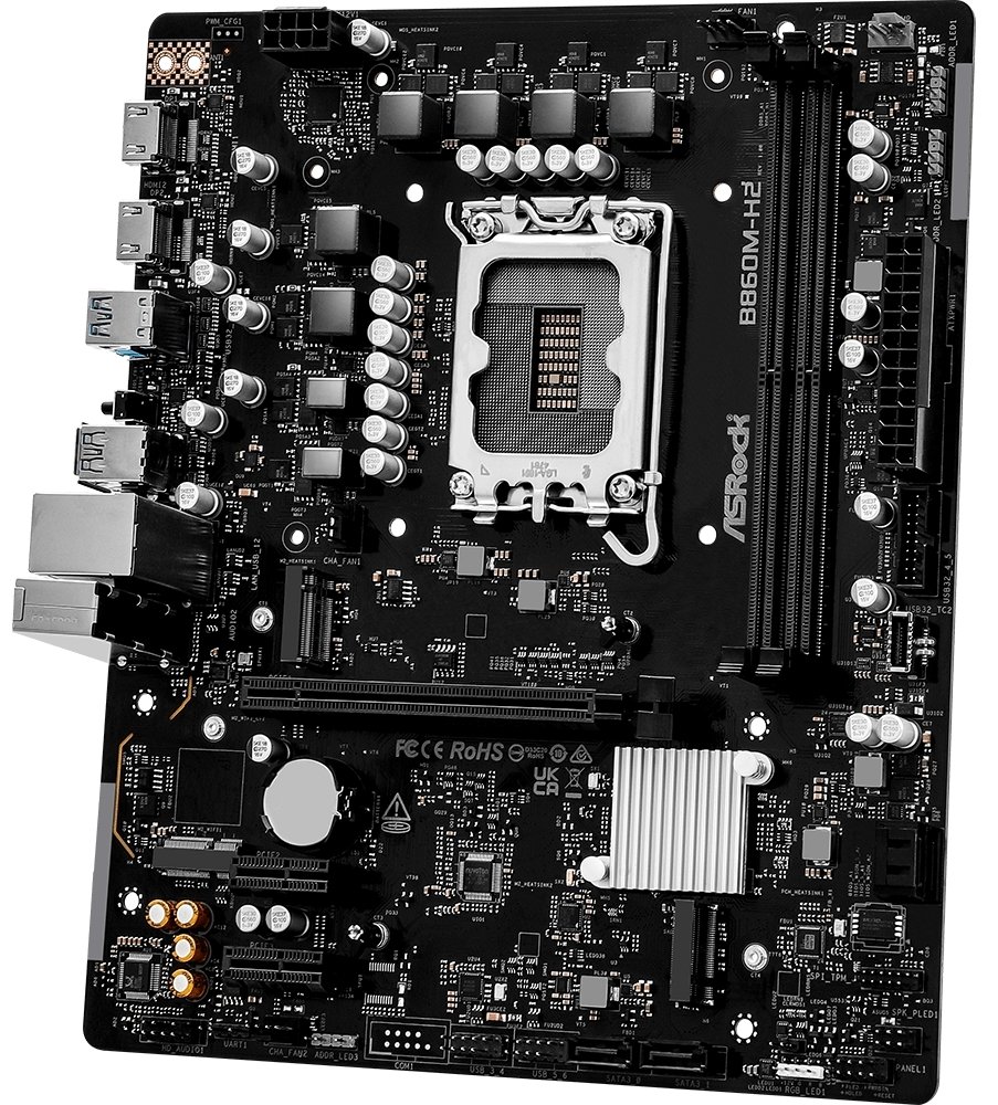 Мат. плата 1851 ASRock B860M-H2 - зображення 2