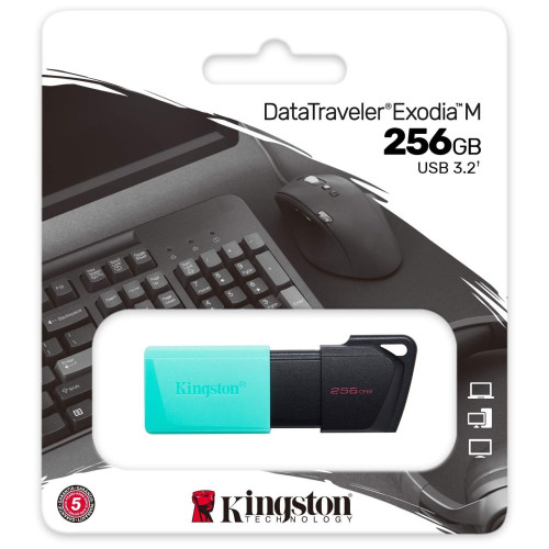 Флеш пам'ять USB 256 Gb Kingston DataTraveler Exodia M USB3.2 - зображення 3