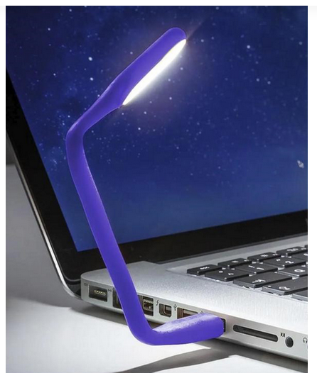 Лампа Optima LED UL-001-VI, USB, гнучка - зображення 2