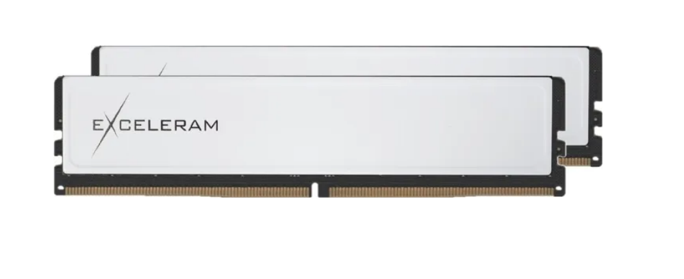 Пам'ять DDR5 RAM_32Gb (2x16Gb) 5200Mhz eXceleram White Sark (EBW50320523638CD) - зображення 1