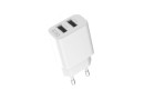 Зарядний пристрій XO L109 12W 2xUSB-A White (L109_White) - зображення 2