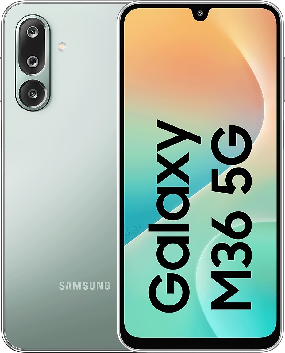 Смартфон SAMSUNG Galaxy M36 5G 6\/128Gb Green (SM-M366BLGB) - зображення 1