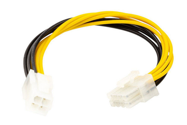 Перехідник живлення для процесора PowerPlant (CA913077) 4 pin - зображення 1