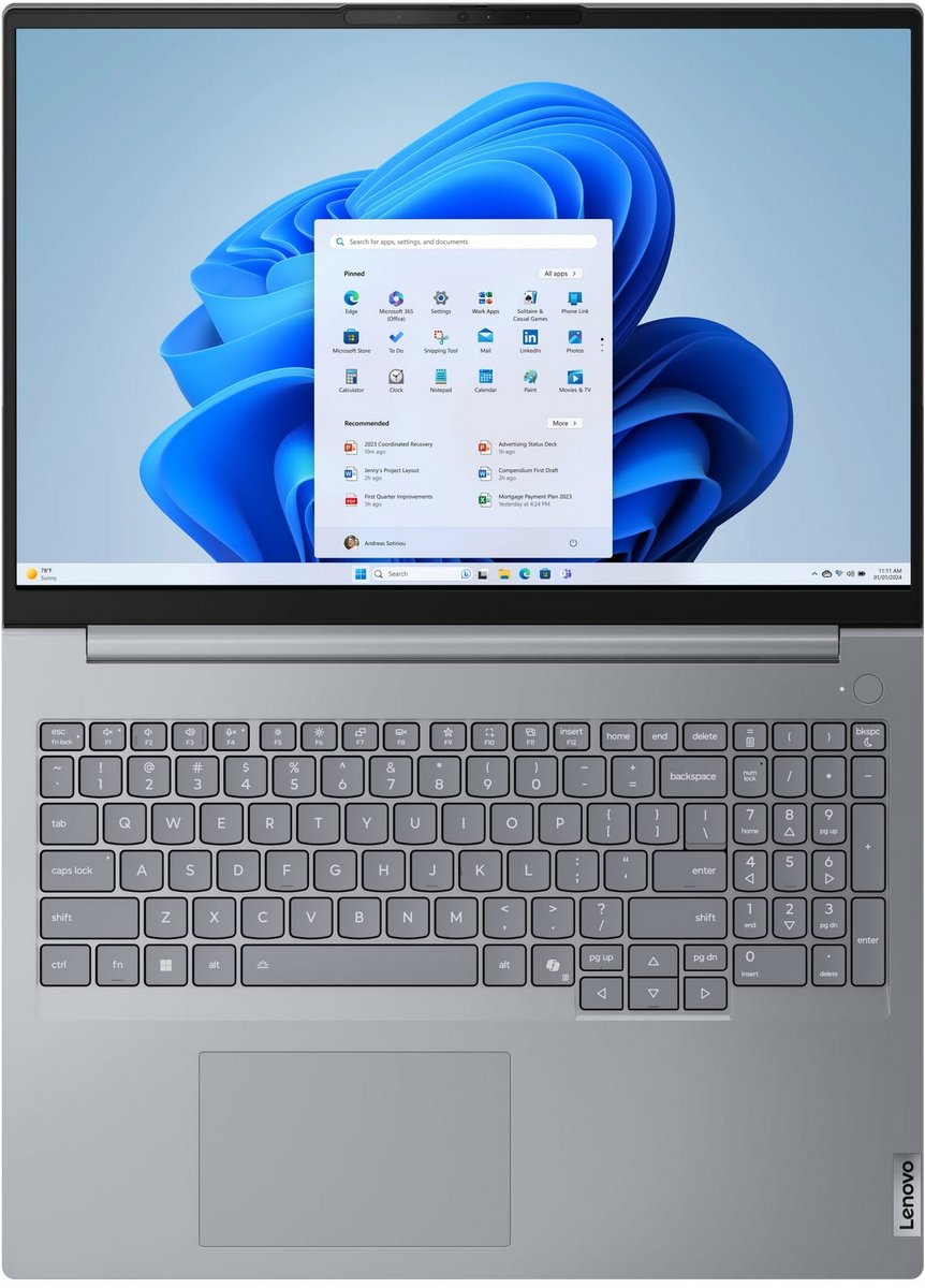 Ноутбук Lenovo ThinkBook 16 G8 IRL (21SH00JQRA) - зображення 3