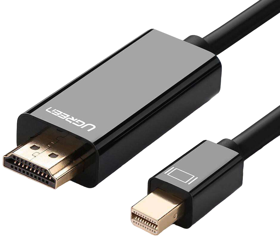 Кабель mini DisplayPort to HDMI 4K, 1.5m Ugreen MD101 (20848) - зображення 2