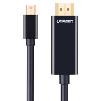 Кабель mini DisplayPort to HDMI 4K, 1.5m Ugreen MD101 (20848)