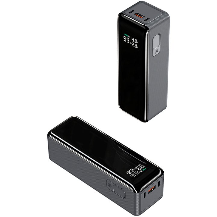Батарея POWER BANK ATRIA WPD-160S 30000mAh PD\/3.1\/160W - зображення 3