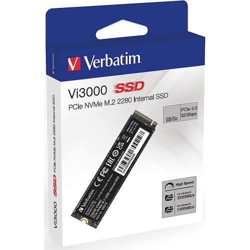 Накопичувач SSD NVMe M.2 512GB Verbatim Vi3000 (#49374) - зображення 3