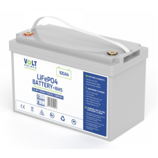Акумуляторна батарея LiFePo4 VOLT 12.8V-100Ah BMS (6AKLI10012)