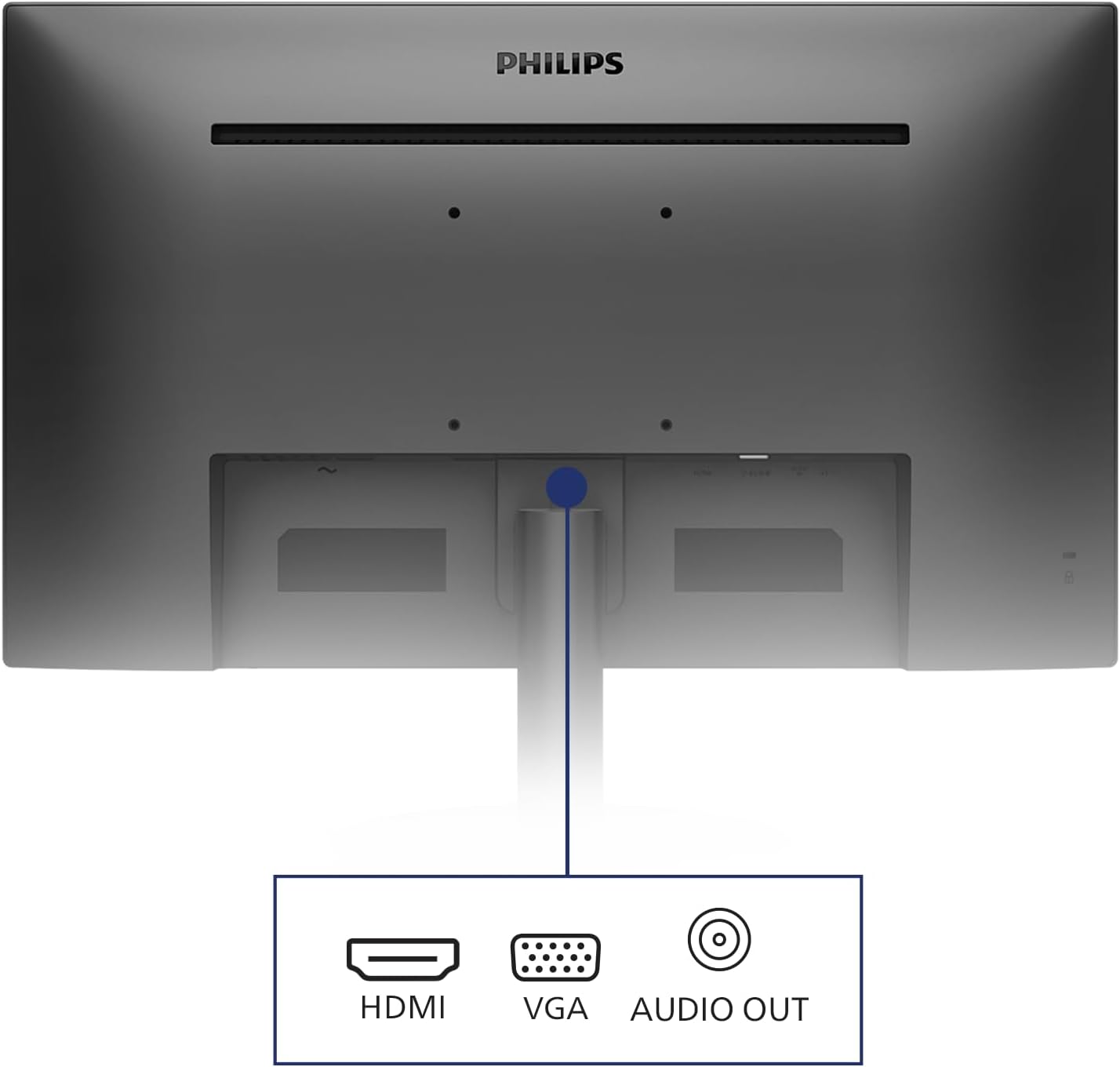 Монітор 22 Philips 221V8A\/00 - зображення 6