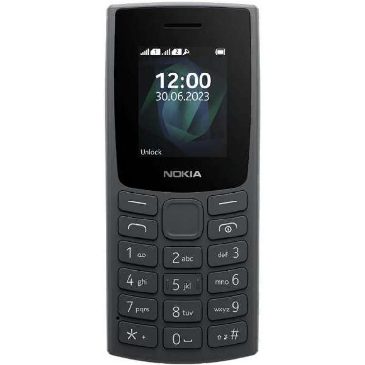 Мобільний телефон NOKIA 106 DS 2023 Charcoal - зображення 2
