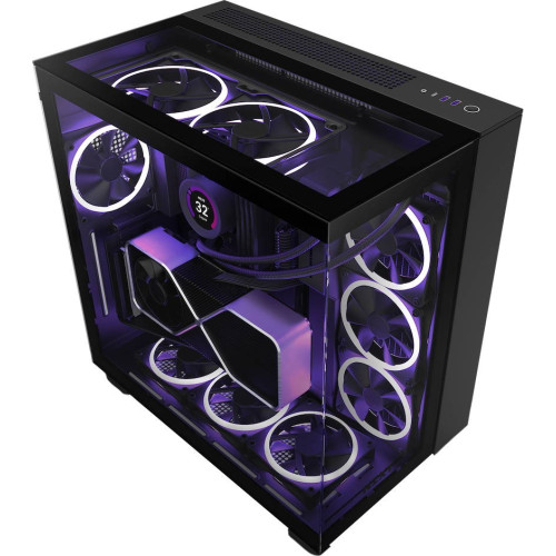 Корпус NZXT H9 Elite Black - зображення 5