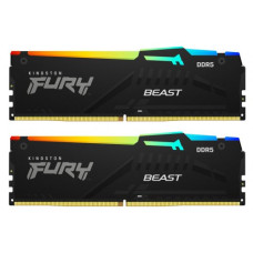 Пам'ять DDR5 RAM_32Gb (2x16Gb) 6000Mhz Kingston Fury Beast RGB (KF560C30BBAK2-32) - зображення 1