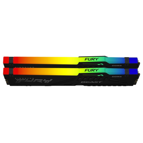 Пам'ять DDR5 RAM_32Gb (2x16Gb) 6000Mhz Kingston Fury Beast RGB (KF560C30BBAK2-32) - зображення 3