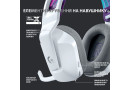 Безпровідна гарнітура Logitech G733 Lightspeed White (981-000883) - зображення 4