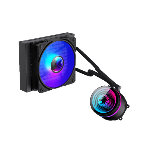 Система водяного охолодження Gamemax IceBurg 120 Black Infinity - зображення 2