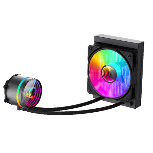 Система водяного охолодження Gamemax IceBurg 120 Black Infinity - зображення 4