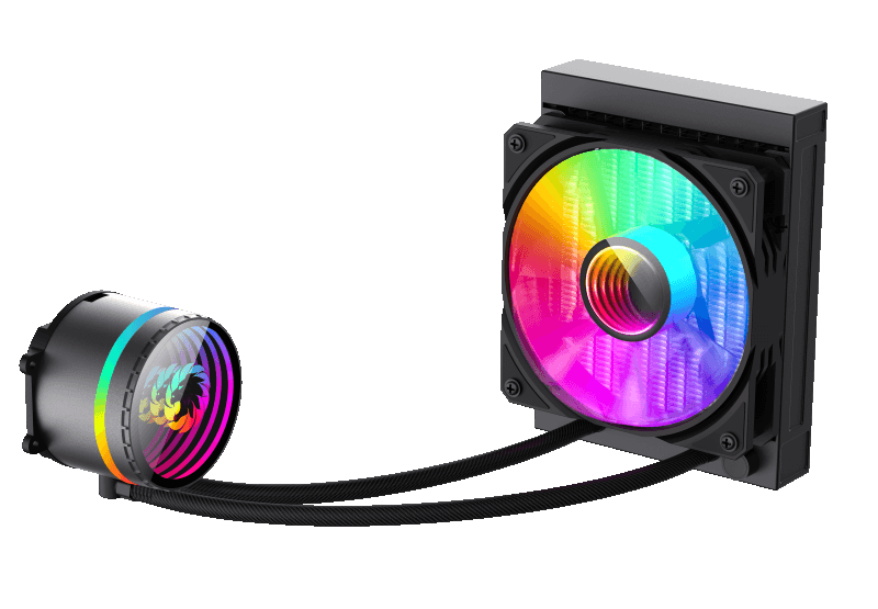 Система водяного охолодження Gamemax IceBurg 120 Black Infinity - зображення 4