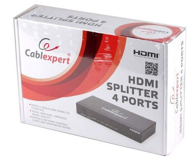 Відеосплітер Cablexpert (DSP-4PH4-02) - зображення 3