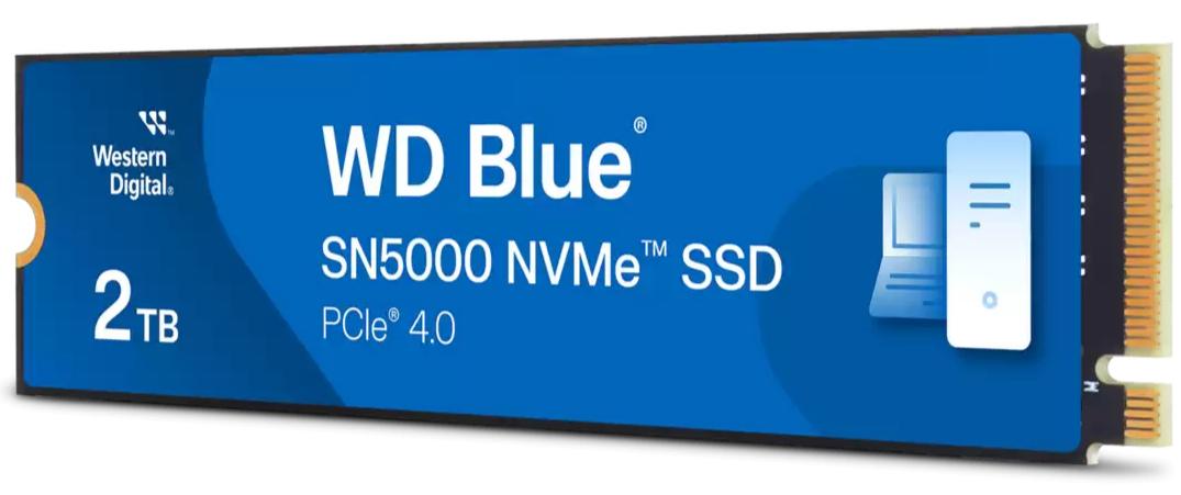 Накопичувач SSD NVMe M.2 2000GB WD Blue SN5000 (WDS200T4B0E) - зображення 2