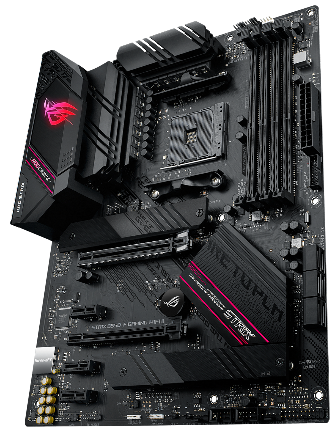 Мат. плата AM4 Asus ROG STRIX B550-F GAMING WIFI II - зображення 4