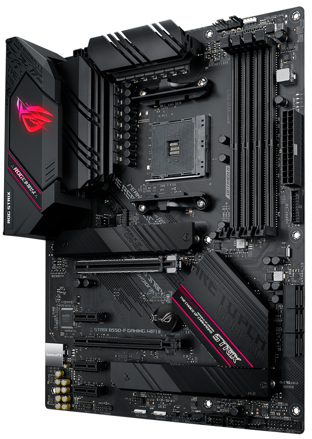 Мат. плата AM4 Asus ROG STRIX B550-F GAMING WIFI II - зображення 5