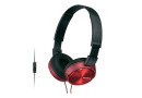 Гарнітура SONY MDR-ZX310AP red-black - зображення 1
