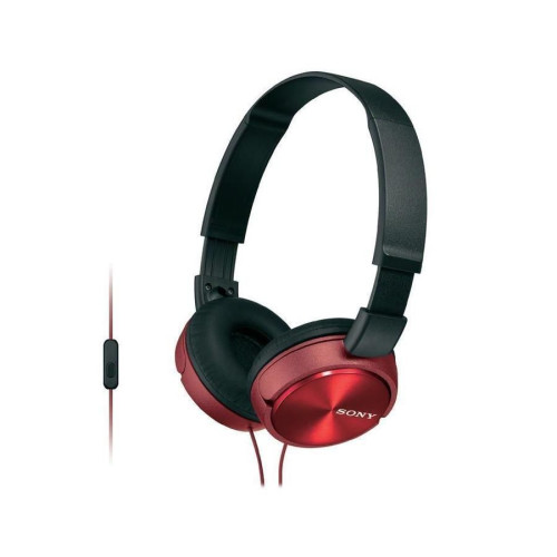 Гарнітура SONY MDR-ZX310AP red-black - зображення 1