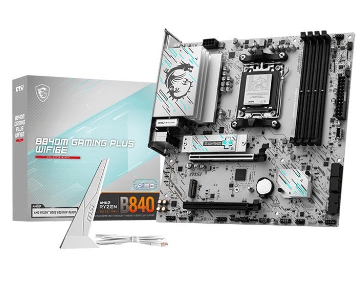 Мат. плата AM5 MSI B840M GAMING PLUS WIFI6E - зображення 1