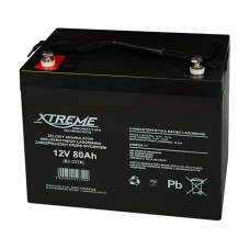 Акумуляторна батарея BLOW XTREME, 12V, 80Ah, гелева (82-237#) - зображення 1