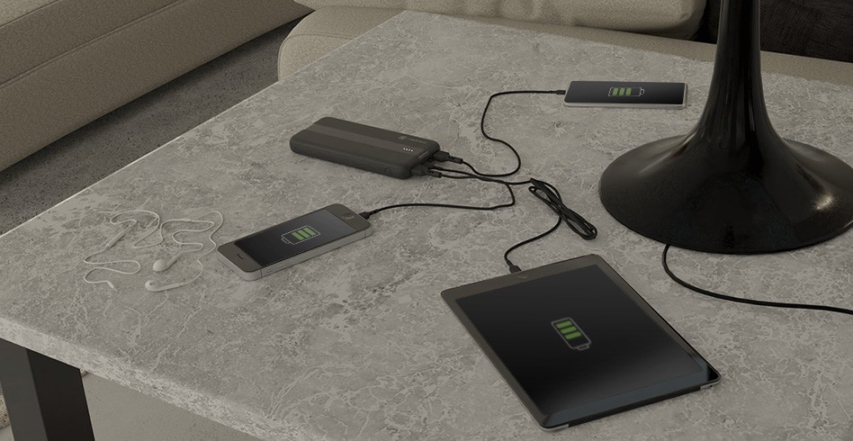 Батарея POWER BANK Natec Trevi Slim Q V2 10000mAh PD - зображення 5