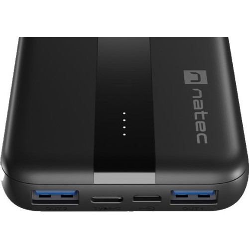 Батарея POWER BANK Natec Trevi Slim Q V2 10000mAh PD - зображення 2