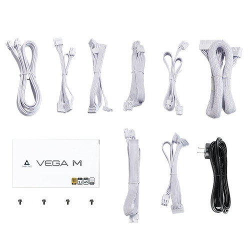 БЖ 1000Вт Chieftec PPG-1000-CW Vega M White - зображення 5