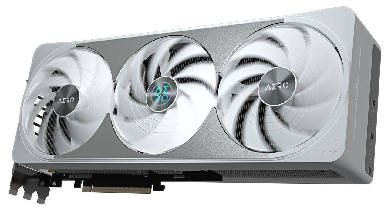 Відеокарта GeForce RTX 5070 Ti 16 GDDR7 GIGABYTE AERO OC (GV-N507TAERO OC-16GD) - зображення 4