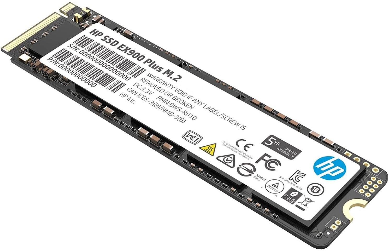 Накопичувач SSD NVMe M.2 2000GB HP EX900 Plus (35M35AA) - зображення 2