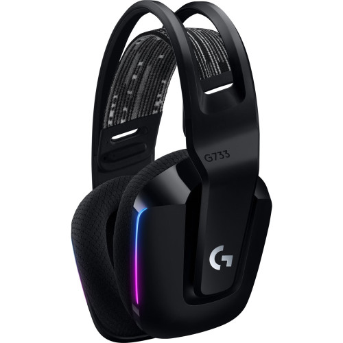 Безпровідна гарнітура Logitech G733 Lightspeed Black (981-000864) - зображення 2