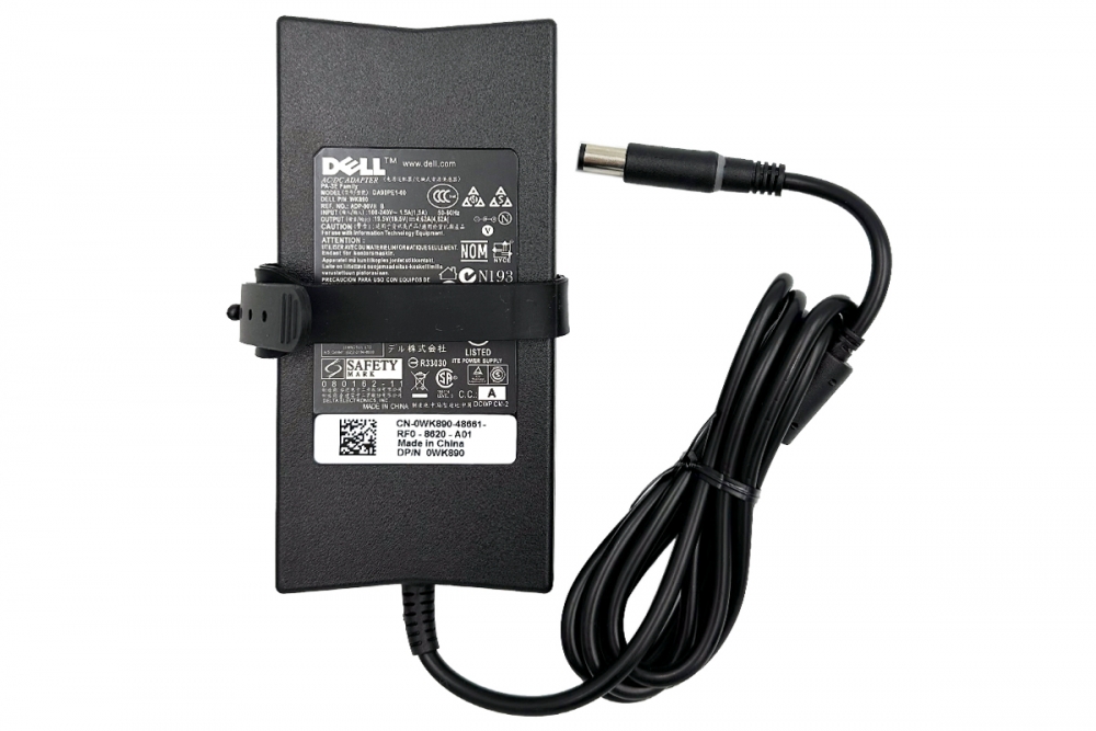 Блок живлення для Dell 19.5В, 4.62A, 90Вт, 7.4x5.0mm Rezone - зображення 1