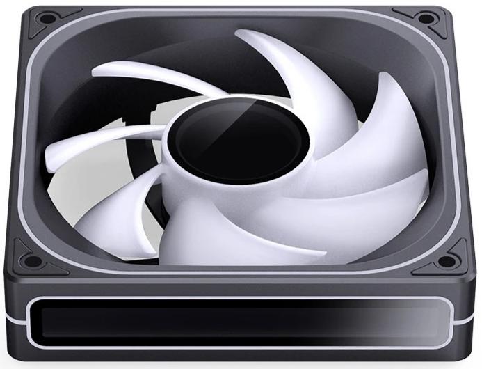 Вентилятор для корпусів 120 мм Jonsbo ZB-120BR - зображення 7