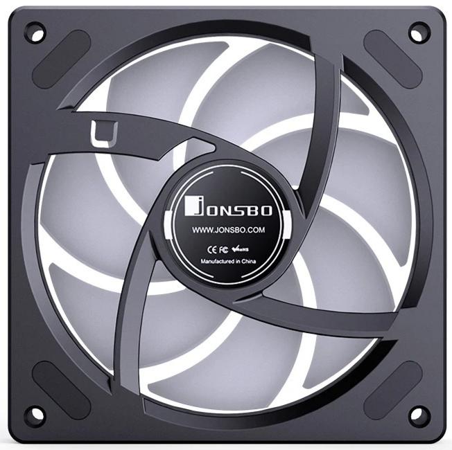 Вентилятор для корпусів 120 мм Jonsbo ZB-120BR - зображення 9