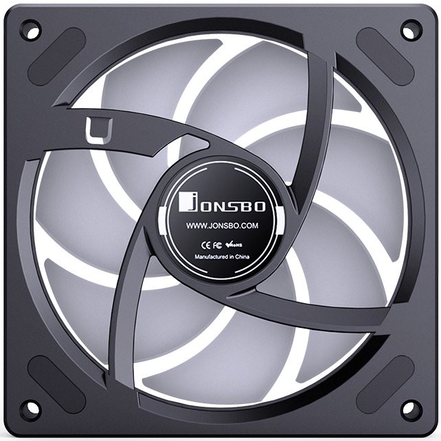 Вентилятор для корпусів 120 мм Jonsbo ZB-120B - зображення 6