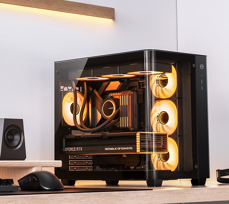 Корпус JONSBO TK-3 Black - зображення 15