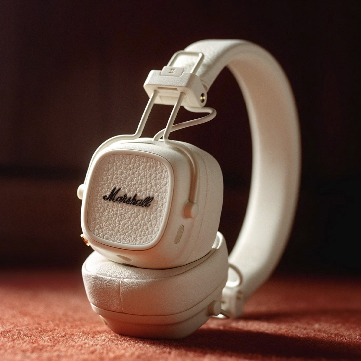 Безпровідні Bluetooth навушники Marshall Major V Cream - зображення 7