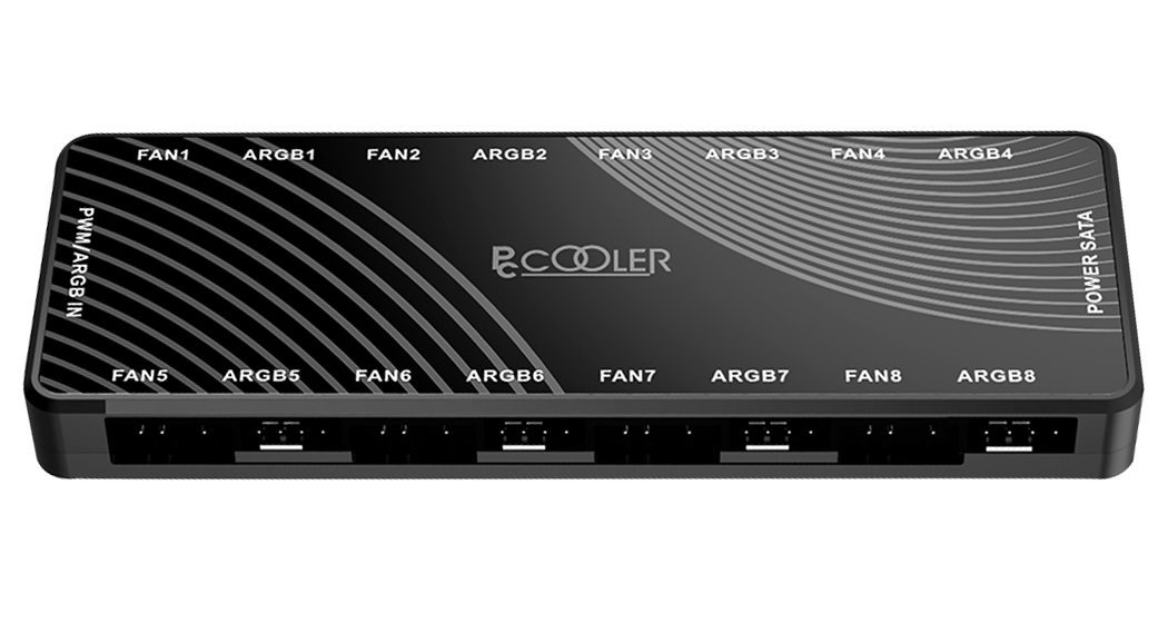 Модуль управління підсвічуванням PcCooler ARGB Hub-H01 - зображення 1